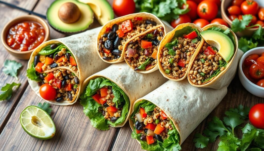 high protein burrito meal recipes