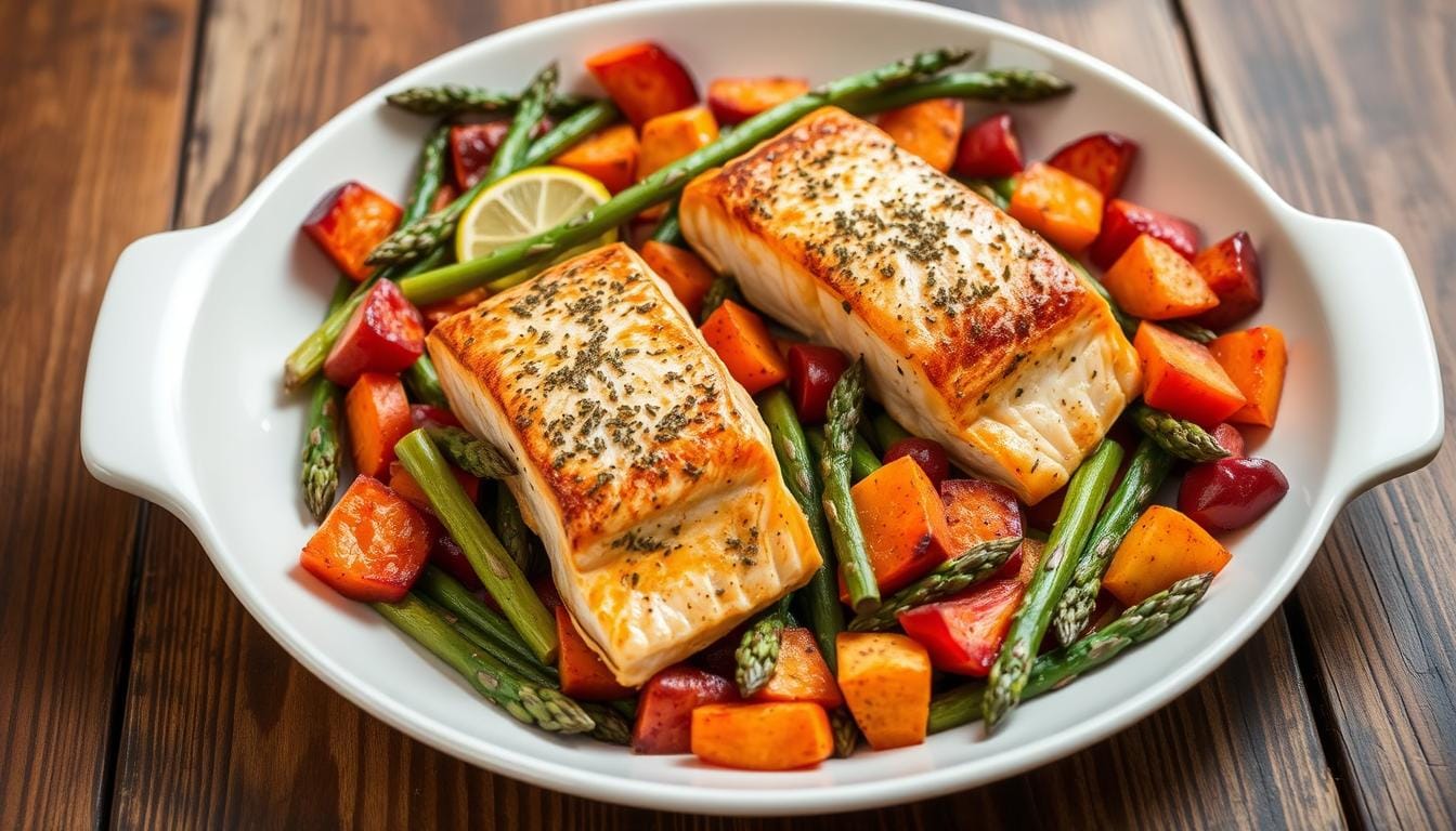 One-Pan Baked Salmon