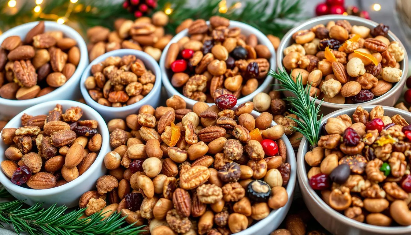 Holiday Spiced Nut Mix