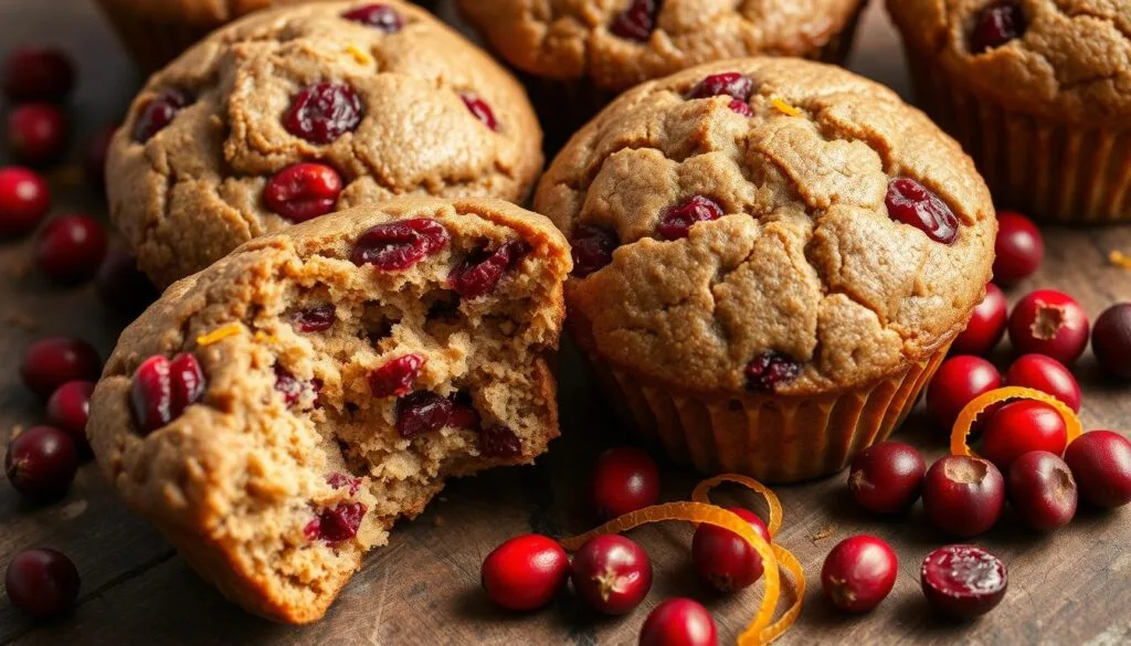 Festive Cranberry Orange Muffins