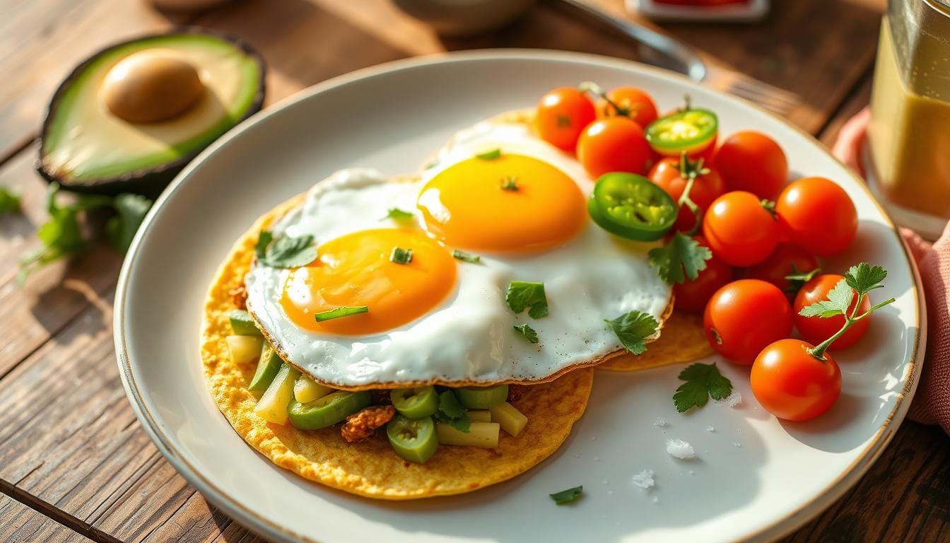 Avocado and Egg Tortilla